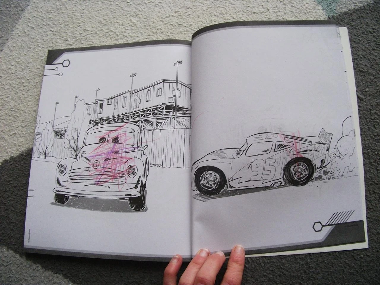 Lote de 2 livros de colorir Carros – photo 11
